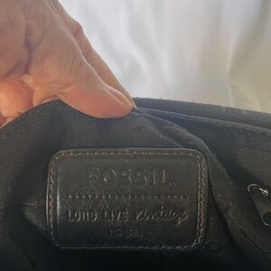 Fossil Leather Crossbody purse